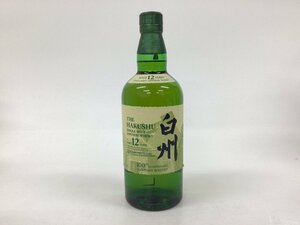 55 サントリー 白州 12年 シングルモルト 100周年ラベル 700ml【重量番号:2】