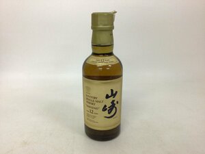 RW62 山崎 12年 シングルモルト ベビーボトル 180ml【重量番号:1】