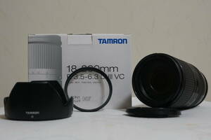 【超美品・送料無料・PLフィルタ付！】TAMRON タムロン 18-200mm F/3.5-6.3 Di III VC Model B011 ブラック Eマウント