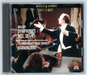 Nikolaus Harnoncourt ニコラウス・アーノンクール - モーツァルト：交響曲第38番～41番, 2CDs, 国内盤 (TELDEC/ワーナー・ミュージック)