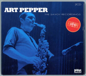 Art Pepper - The Savoy Recordings, 2CDs, 輸入盤 (Brilliant Jazz)