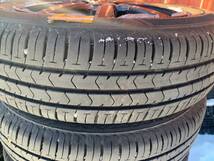 Y1024 155/65R14 BRIDGESTONE ブリジストン 2021年 PCD100 4H 4.5J INSET 45 4本セット_画像5