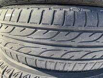 Y1025 155/65R13 DUNLOP ダンロップ PCD100 4H 4.00J 42 4本セット_画像2