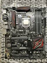 Intel i7-6700 CPU ASUS Z170 Pro Gamingマザーボード セット_画像1