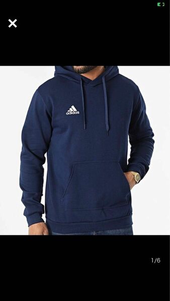 ★アディダス ADIDAS 新品 メンズ暖かい裏フリース シンプル スウェット フーディーパーカー XXL[H57513-XO] 