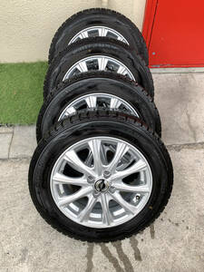 ダンロップWINTERMAX WM01 175/65R15　ウエッズアルミホイール　4本セット