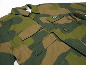 【新品】 OBEY カモ ジャケット Rise Up BDU Jacket CAMO オベイ 迷彩 Battle Dress Uniform ミリタリー カモフラージュ 