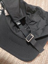 新品 定価5390 KANGOL カンゴール ナイロン ビンテージ ベースボールキャップ 帽子 ブラック 黒 キャップ フリーサイズ _画像5