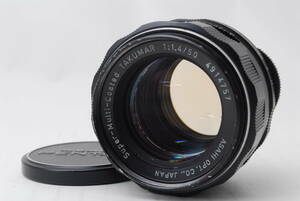 整備済み ペンタックス Super-Multi-Coated TAKUMAR 50mm f1.4 単焦点標準レンズ　#504