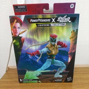  Capcom official recognition 6 -inch Power Ranger lightning collection Street Fighter Cami stay n silver g King crane new goods last 1