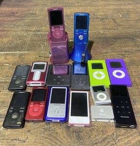 S-238◆1円～◆SONY Panasonic iPod他 デジタルオーディオプレーヤーまとめ MP3 SD WALKMAN ウォークマン D-snap MUSIC PLAYER