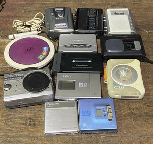 S-239◆1円～◆SONY Panasonic AIWA他 カセットプレーヤー ウォークマン MD CD まとめて WALKMAN