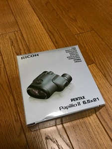 ☆未使用品【PENTAX RICOH】PapilioⅡ★6.5×21