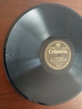 【SP盤レコードヒビ有】Columbia.松竹大船映画.愛染かつら/風夜の旅.霧島昇.ミス・コロムビア/悲しき子守唄.ミス・コロムビア/SPレコード_画像9