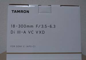 TAMRON SONY Eマウント APS-C対応レンズ 18-300mm F3.5-6.3 Di III-A VC VXD 未開封新品