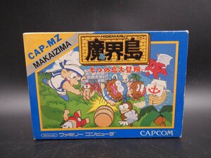 ★☆任天堂ファミコンソフト CAPCON「CAP-MZ 魔界島」 箱・取説付き 動作未確認品☆★