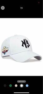 もうすぐ売り切れ キャップ ホワイト 帽子 ニューヨークヤンキース