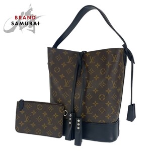 美品 LOUIS VUITTON ルイヴィトン モノグラム イドール NN14GM ブラウン ブラック PVC M94542 ハンドバッグ ワンショルダーバッグ 404334