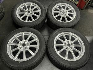 レガシィB4,アテンザ,MAZDA6などスタッドレスタイヤ ホイール ４本セットです。YOKOHAMA iG60 225/55R17 97Q 