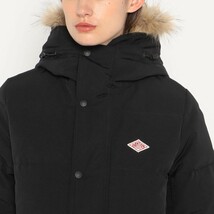 ダントン WOMEN'S FAUX FUR HOODED ダウンコート_画像6