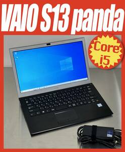 VAIO S13 Full HD 13型ノート VJS131 Core i5 & 8GB mem. & 256GB SSD & 無線LAN & BT & Windows 10 Home & 13.3インチ sony