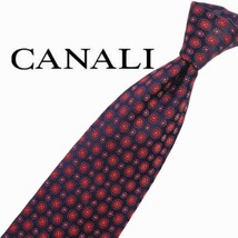 415/ 美品 CANALI カナーリ 中古 USED ネクタイ_画像1