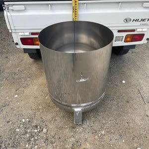 送料無料 加工用 貯水槽 ドラム缶より丈夫ステンレス製 農業DIY バーベキュー グリル 窯 藁焼き 温水器タンク メダカ 焼却炉 エコキュート