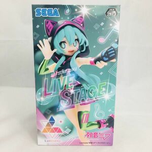 ◆新品◆ HATSUNE MIKU figure 初音ミク フィギュア 初音ミクシリーズ Luminasta ライブステージ 初音 ミク 未来 VOCALOID ボカロ