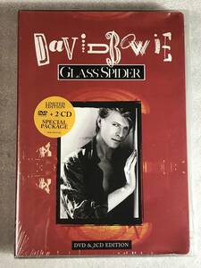 ☆即決DVD＋CD枚３枚組BOX新品☆ デヴィッド・ボウイ Glass Spider David Bowie レ箱1288