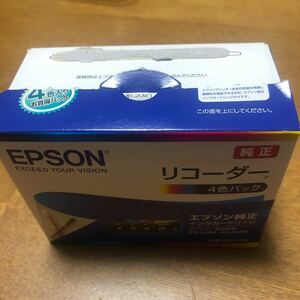 ☆エプソン EPSON 純正 リコーダー RDH-4CL 4本セット☆期限２０２６年２月 ☆送料185円☆