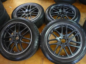 美品バリ溝スタッドレス♪EURO　AFG　19-8.5+43　112-5穴　235/55R19　BENZベンツGLC/GLE他