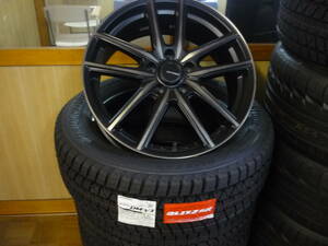 新品ブリザックDM-V3＆美品ホイールセット♪235/60R18　T33エクストレイルRAV4ハリアーレクサスNXRXCX-5CX-8CX-60