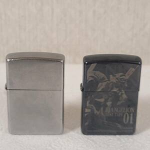 ◆◇　ZIPPO ジッポライター　　エヴァンゲリオン　　EVANGELION TEST TYPE 01　/　無地　2020年　2018年◇◆