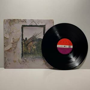 Vinyl レコード Led Zeppelin IV 4 ( Untitled ) UK PRESSING(1971) Peter Grant表記有LABEL