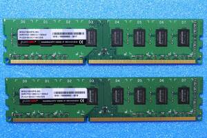 ■DDR3 16GBセット■CFD DDR3-1600 8GB 2本 動作確認済 匿名発送