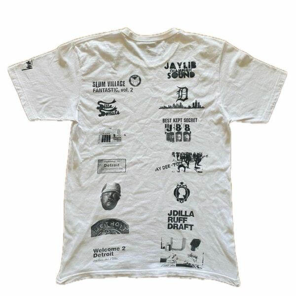 【完売アイテム】STUSSY×J.Dilla WT Tシャツ 半袖 コラボ　サイズM