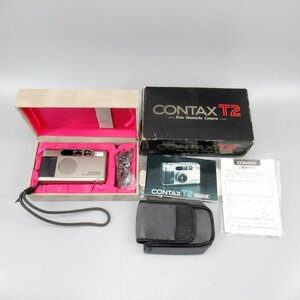 1円～ Contax コンタックス CONTAX T2 箱付き 付属品あり ※動作確認済み 現状品 動作不良あり カメラ 314-2161571【O商品】