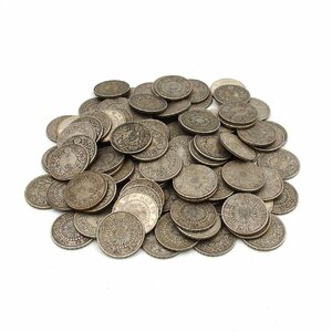 1円～ 古銭 旭日50銭銀貨 おまとめ 重量約1020g 計101点 y102-2265625【Y商品】