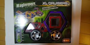 MAGFORMERS mug four ma-XL CRUISERS Cruiser magnet intellectual training toy secondhand goods lack of damage none bo- flannel ndo