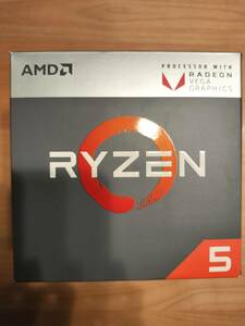 AMD CPU Ryzen 5 2400G with Wraith Stealth cooler YD2400C5FBBOX