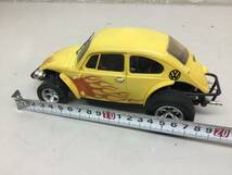 旧バンダイ 1/20 Volkswagen フォルクスワーゲン ファイヤーバグ プラモデル ミニカー 模型 当時物_画像7