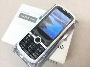 判定〇 Softbank ソフトバンク 301Z ガラケー ケータイ ホワイト