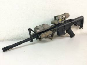 東京マルイ M4A1 CARBINE 5.56mm W346074 電動ガン/ NE フラッシュライト EOTech ホロサイト&マグニファイア 他 