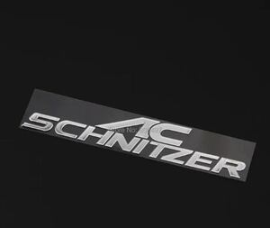 BMW AC SCHNITZER シュニッツァー　エンブレム　ステッカー　　２枚46E90E91E92E93F01F07F10F11F12F20F25F30F31F32F45F46F48G11G30．