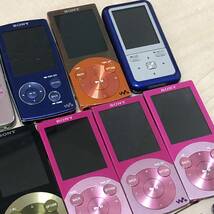 ジャンク　SONY WALKMAN 18台　まとめ　NW-A846 NW-S13 NW-A866 NW-S756 NW-S755等　 _画像7