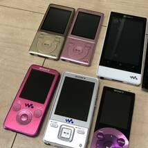 ジャンク　SONY WALKMAN まとめ8台　NW-S775 S774 A828 S636F F806 S774 Z1050 S603_画像3