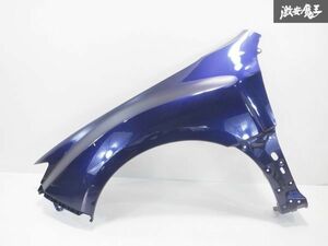 スバル 純正 GRB GRF GVB GVF インプレッサ WRX STi フロント フェンダー 左 左側 助手席 紺 ネイビー 即納 棚31