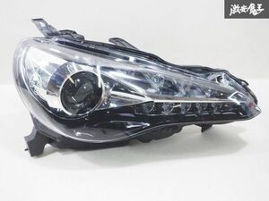 点灯確認済み！！ トヨタ 純正 ZN6 86 ハチロク 後期 LED ヘッドライト ヘッドランプ 右 右側 運転席 KOITO 100-60345 刻印 A5 即納 棚43D