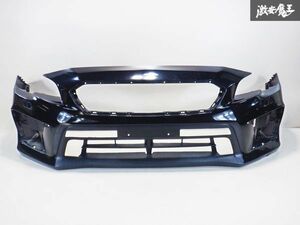 スバル純正 VAB WRX STI 後期 フロント バンパー ナンバープレート 付 エアロ 外装 ブラック 57704VA050 即納 棚31