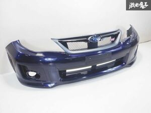 スバル 純正 GRB GRF GVB GVF インプレッサ WRX STi 後期 フロント バンパー フロントグリル 紺 ネイビー 57704FG11 棚31